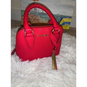 Steve Madden - red mini purse